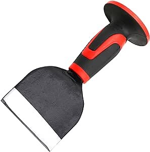 WEDO Brick Chisel,8" Masonry Chisel with Reliable Hand Guard,Heavy Duty Rock Concrete Breaker,Heat Treatment,Size 16x55mm,Concrete Chisel for Stone Demolishing Carving Breaking