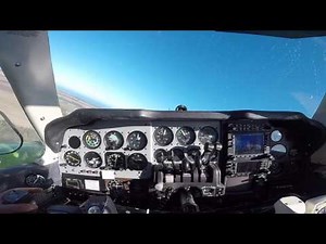 Baron B58 take off and landing