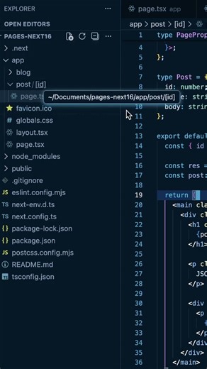 How Dynamic Routes Are Created In Next.js #nextjs #reactjs