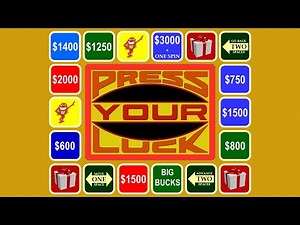 Press Your Luck (1983) - Pre-Opening Theme (Reconstructed Version)