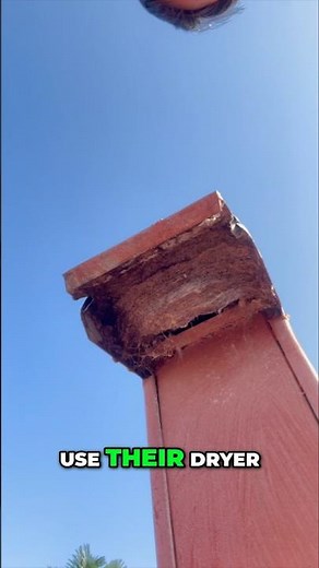 Neglected Dryer Vent Causes HUGE Problems #diy