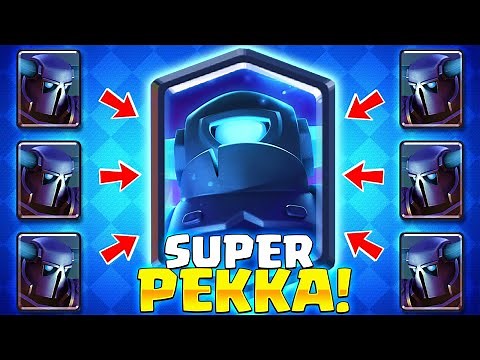 BRAND NEW SUPER MINI PEKKA GAMEPLAY IN CLASH ROYALE! (Season Update)