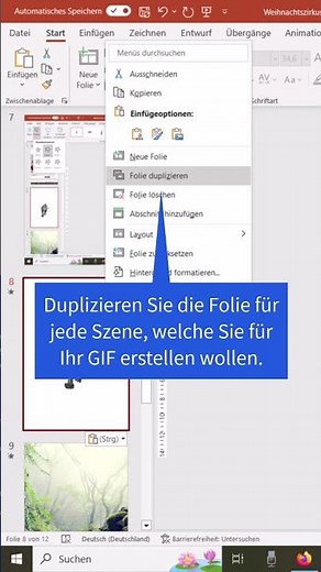 Erstellen Sie ganz einfach ein animiertes GIF mit PowerPoint