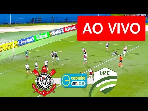 Corinthians vs. Luverdense live with video - São Paulo Junior Football Cup 2026 - Today's game!