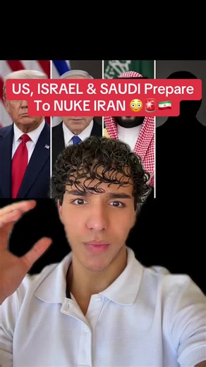 US, ISRAEL & SAUDI Prepare To NUKE IRAN 😳🚨🇮🇷 #trump #war #ww3 #usa #politics
