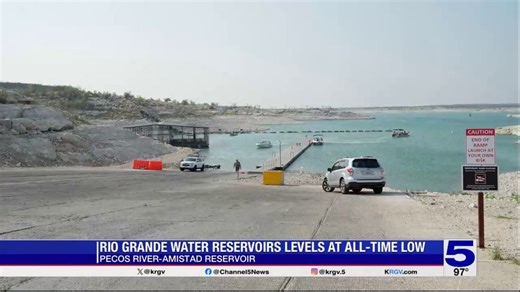 Valley Without Water: Low water levels at Falcon Lake causing concern