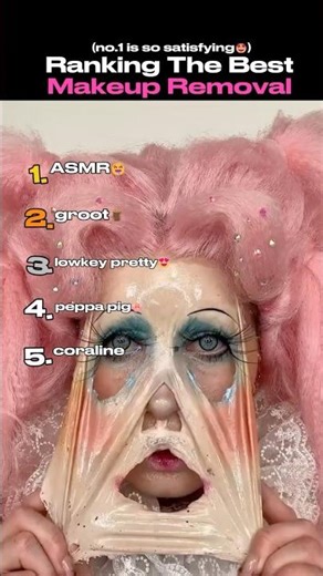 Ranking The BEST Makeup Removal (no.1 so satisfying🤩)