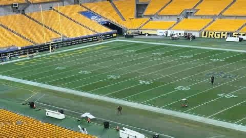 Acrisure Stadium turf looks pretty good for tomorrow’s #Steelers game | 93.7 The Fan