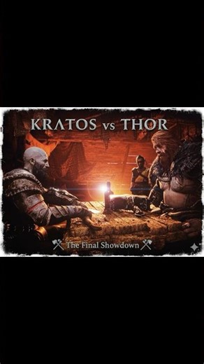 1 Boss Fight (Rage Vs Thunder God ⚡️🔥) #ragnarok #ps5 #kratos #thor #godofwar #bossfightgaming