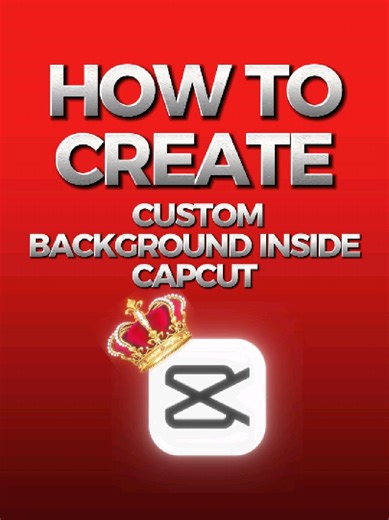 🚨Capcut Tutorial🚨 How to create CUSTOM BACKGROUND INSIDE capcut! 🏆 Video editors stop wasting your time finding the right background for your video editing, you need to watch this! 🚀 👉 Follow for advance capcut tutorials! #videoedit #capcut #tutorial #background #viral