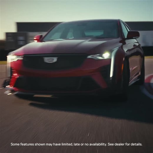 When greatness lies around the bend, get there fast. | Cadillac