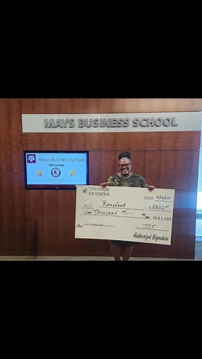 Woke up this Sunday morning with praise on my lips and gratitude in my heart. Yesterday, we had the honor of attending two beautiful scholarship ceremonies where we picked up checks to support our daughter’s final year of college. What a blessing! We are especially thankful to the Tejas Cookers Foundation in collaboration with Aggies Helping Others. What an incredibly moving morning—filled with joy, laughter, and heartfelt tears. The atmosphere was rich with encouragement and love. A special tha