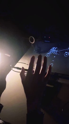 the Poet Engineer / Kat on Instagram: "𓈌𓂩 hand-drive cybernetic diagram also trying a new screen ✨ #touchdesigner #touchdesignercommunity #touchdesignerlearning #newmediaart #audiovisual #videoart #experimental #peppersghost #vfx #creativecoding #cybernetics #augmentedreality"