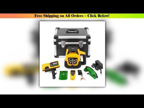 VEVOR 360 Rotary Laser Level Self-Leveling 500m Vertical Horizontal Scanning Professional Powerful