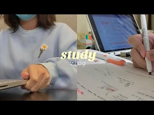 study vlog | ordinary days of an engineering student 👩‍🔬