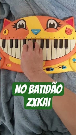 NO BATIDÃO - ZXKAI (Cat Piano Cover) #shorts