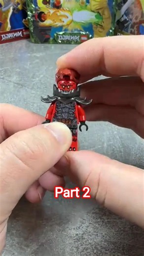 part 2 merakit LEGO NINJAGO Lloyd vs. Dragonian Warrior #lego