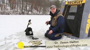 27 reactions · 42 shares | Faced with a tough bite for crappies during the early ice period? Learn about the Infrared Advantage, and how we use it to put crappies on the ice, in this video. | The Technological Angler | Facebook