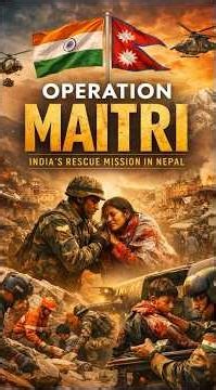 🇮🇳🤝🇳🇵 Operation Maitri 2015 | Jab Indian Army Ne Nepal Me Bachai Hazaron Zindagi 🌍🚁