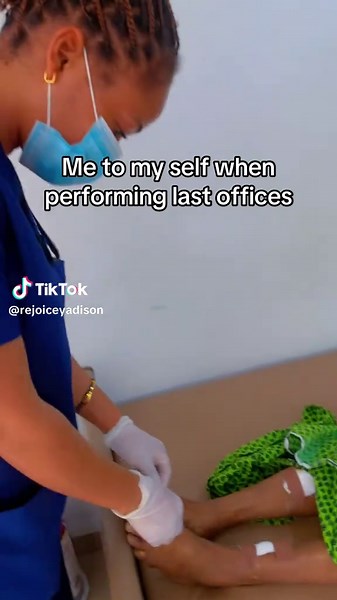 If as a nurse u have not performed last offices or laying out just know u still new in the business 😁#sweeta🥰💕 #lastoffices #layingout #nursing #nursingstudent #nurselife #nurseoftiktok #medicallife #nursehumor #fyp #hospitallife #nurse #foru