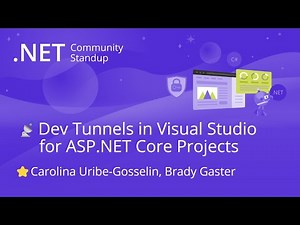 ASP.NET Community Standup - Dev tunnels in Visual Studio for ASP.NET Core projects