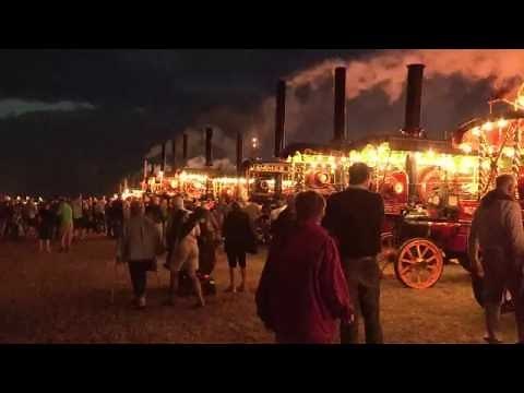 The Magic Of The Great Dorset Steam Fair At Night