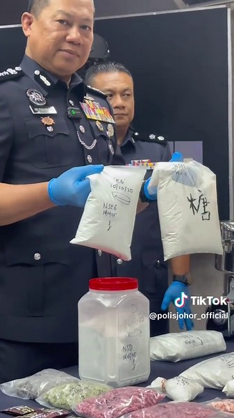 Sindiket Dadah Ditumpaskan di Johor