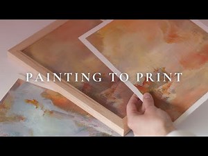 How to make art prints from your paintings