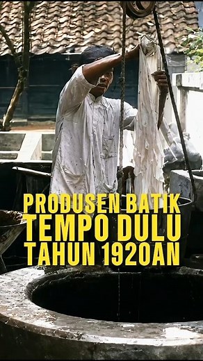 PRODUSEN BATIK TEMPO DULU TAHUN 1920AN #shortvideo #sejarah