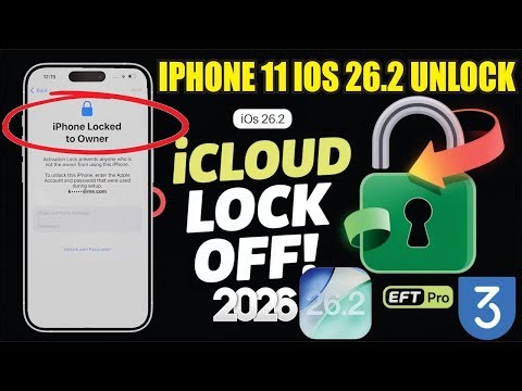 Bypass Icloud Lock Apple ID Unlocking 2026 ( IOS 26.2+ / iphone 11-17 / SIGNAL ON Untethered )