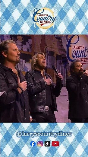 The Texas Tenors Stunning Performance of 'God Bless America' on Larry's Country Diner