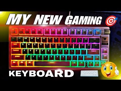 "Unleashing Speed: My New Gaming Mechanical Keyboard 🚀 | Ultimate Keyboard Setup Revealed!"
