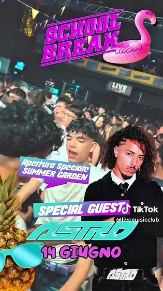 ASTRO Infiamma l'Estate al Live Music Club
