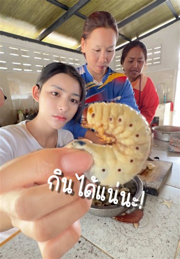 หนอนด้วงมะพร้าวทอด อาหารแปลกๆ ที่ต้องลอง!