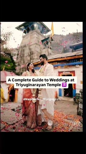 Planning a sacred intimate wedding at the place where Lord Shiva & Goddess Parvati were married? 🔱🫶🌸