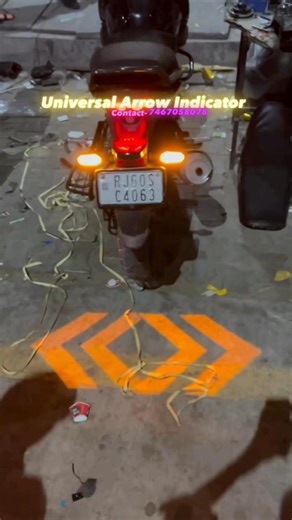 Universal Arrow Indicator Install TVS Raider - All over India delivery 🚚WhatsApp-7467058078#daliy