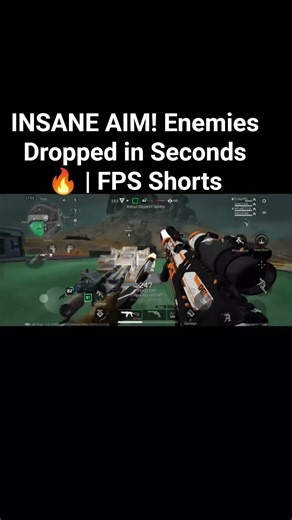 INSANE AIM! Enemies Dropped in Seconds 🔥 | FPS Shorts #elitefps #deltaforce #gaming