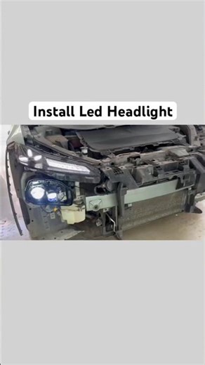Auto Lights Factory Install Car Led Headlight Projector Lens