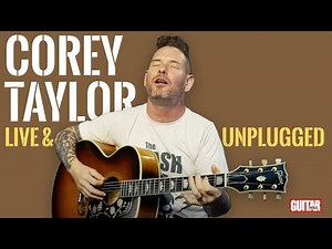Corey Taylor performs "Silverfish" live and unplugged at Guitar World studios