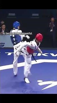 Beautiful flying kick! |How to land a scissors-Axe kick | Professional Taekwondo analysis 07 #viral