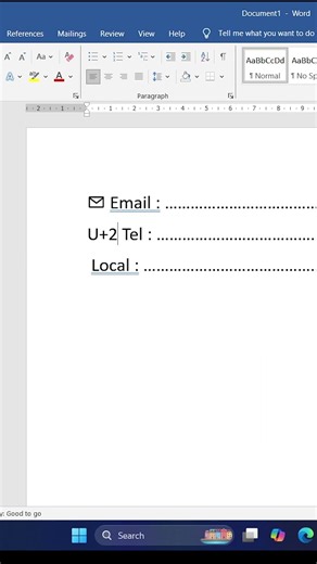 important symbols in ms word shortcut keys #msword #gaming #asmr