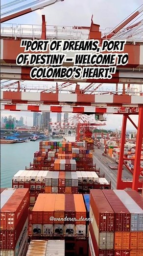 Colombo Port: Gateway to Greatness | Sri Lanka’s Powerhouse Harbour Revealed 🇱🇰🏗️#shorts #viral