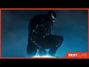 Venom Climbs Building Scene | VENOM (2018) Movie CLIP 4K