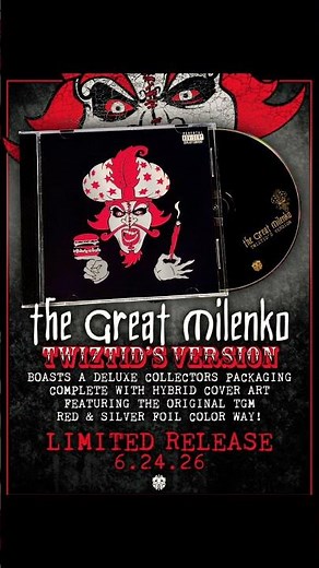 “The Great Milenko” (Twiztid’s Version) I’ve got my 5 Copies Pre-Ordered!! #twiztid #icp