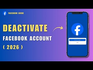 Deactivate Facebook in Seconds (2026 Update)