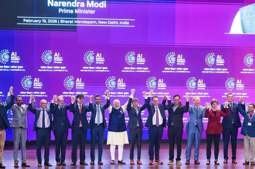 Modi’s AI summit turns awkward as tech leaders Sam Altman and Dario Amodei dodge contact