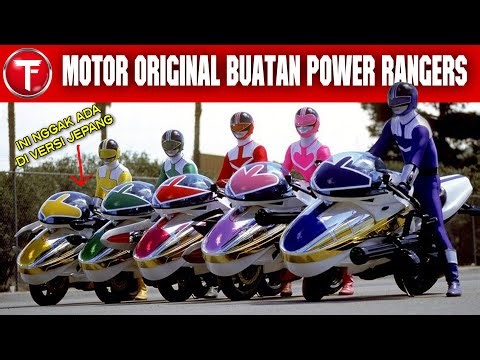10+ Motor Asli Buatan Power Rangers
