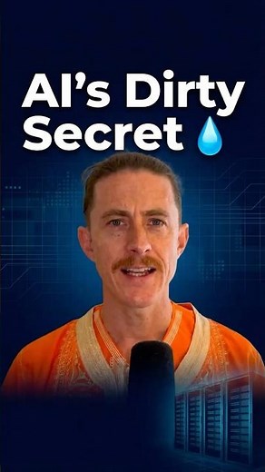 The HIDDEN Cost of Every ChatGPT Query #AI #ChatGPT #datacenter #sustainability