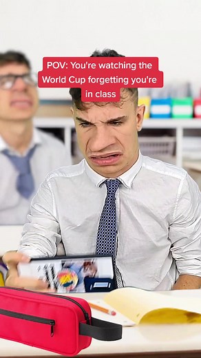World Cup Distraction in Class