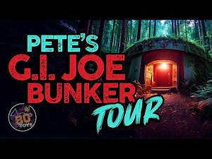 G.I.JOE Bunker Tour ft Retro Toy Room